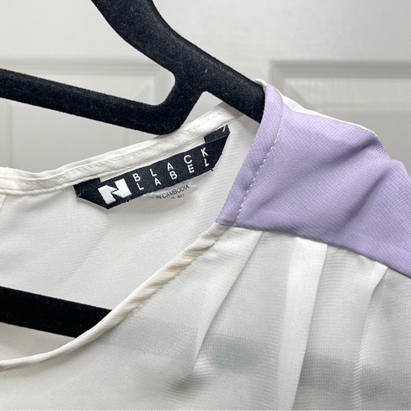 [N Black Label by Nygard] Sheer sleeveless top - Picture 4 of 8